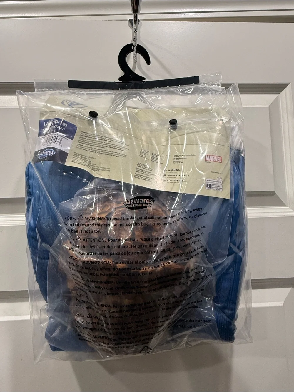 Marvel Blue and White Kids Costume - Fantastic 4 - The Thing - Kids Large - Picture 2 of 6
